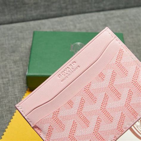 goyard card holder pink|goyard card holder dupes.